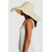 Flora Bella s Beach Lorraine Overd Sun Hat Beige Wide Brim Packable OS  eb-82946638